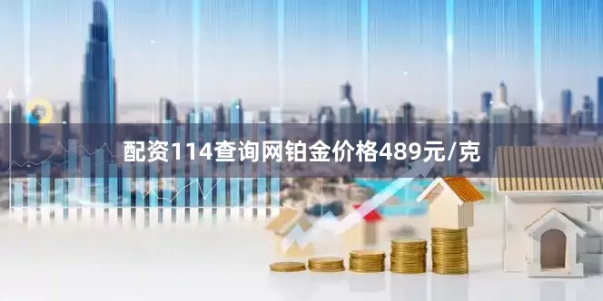 配资114查询网铂金价格489元/克