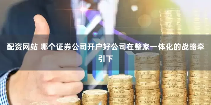 配资网站 哪个证券公司开户好公司在整家一体化的战略牵引下