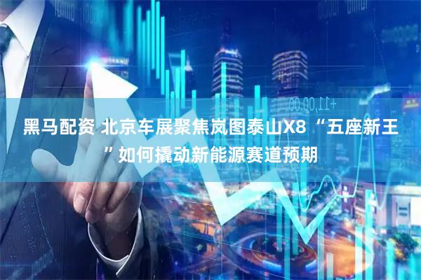 黑马配资 北京车展聚焦岚图泰山X8 “五座新王”如何撬动新能源赛道预期